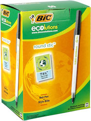 BIC Round Stic Ballpoint Pens 60 Pieces