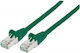 Intellinet S/FTP Cat.6a (Gigabit) Καλώδιο Δικτύου Ethernet 1.5m Πράσινο