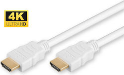 Microconnect HDMI 1.4 HDMI-Stecker - HDMI-Stecker 5m Weiß (HDM19195V1.4W)