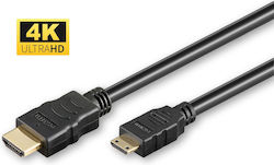 Microconnect Cable HDMI male - HDMI male 5m Gold