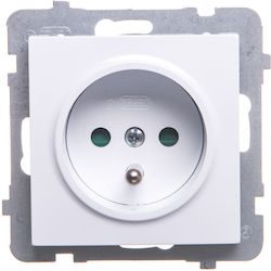 Ospel Power Socket White 1pcs