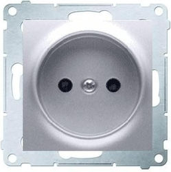 Kontakt-Simon Power Socket Gray 1pcs