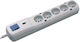 Lestar Lv-530w Power Strip with Cable 5m Gray