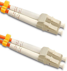 Qoltec 54026 Optische Faser LC/UPC-LC/UPC 7m Orange