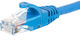 Netrack U/UTP Cat.5e Кабел за Ethernet мрежа 0.25м Син 1бр