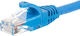Netrack U/UTP Kat.6 (Gigabit) Netzwerkkabel Ethernet 3m Blau