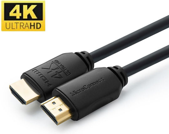 Microconnect HDMI 2.0 HDMI Cable HDMI Male - HDMI Male 0.5m
