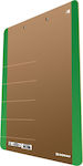 Donau Clipboard with Clamp for Paper A4 Green 1pcs