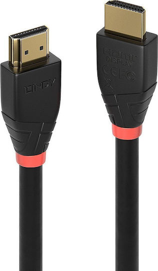 Lindy HDMI 2.0 Premium High Speed 4K 60Hz HDR Cable HDMI Male - HDMI Male 7.5m Black