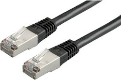 Roline 21.15.0185 U/UTP Cat.5e Καλώδιο Ethernet 0.5m Μαύρο