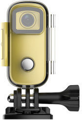 SJCAM C100+ Action Camera 2K Υποβρύχια (με Θήκη) και Wi-Fi Κίτρινη