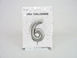 Balloon Anzahl 6 Graue 86cm