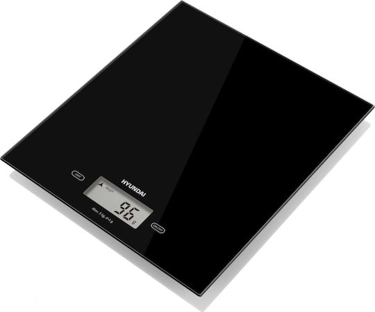 Hyundai Digital Kitchen Scale Up To 5kg Black