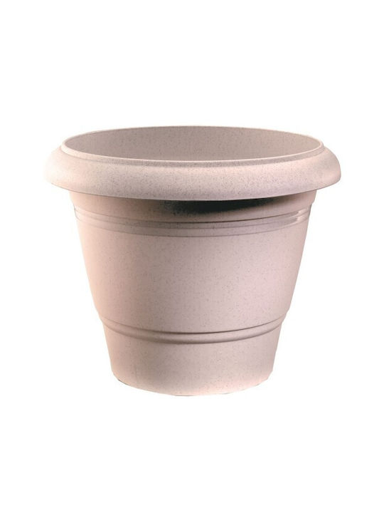 Plastona Festone Flower Pot 28x23cm Granite 02.01.0879-15