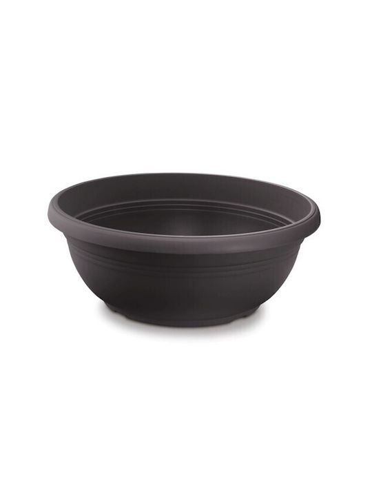 Plastona Festone Flower Pot 60x23cm Charcoal 02.01.1697-5