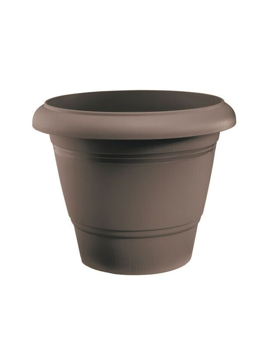 Plastona Festone Flower Pot 49x40cm Charcoal 02.01.0884-5