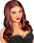 Roxy Carnival Wig Curly Chestnut 09803