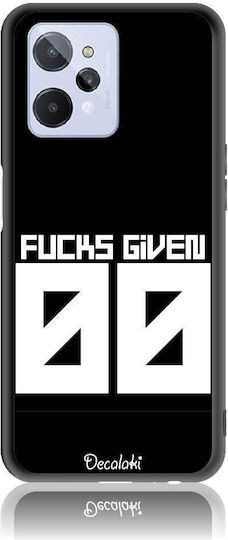 Zero Fucks Given Back Cover Σιλικόνης Πολύχρωμο (Nokia C31Realme C31)