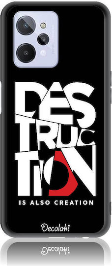 Destruction Is Also Creation Back Cover Σιλικόνης Πολύχρωμο (Nokia C31Realme C31)