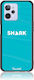 Shark Umschlag Rückseite Silikon Mehrfarbig (Nokia C31Realme C31)