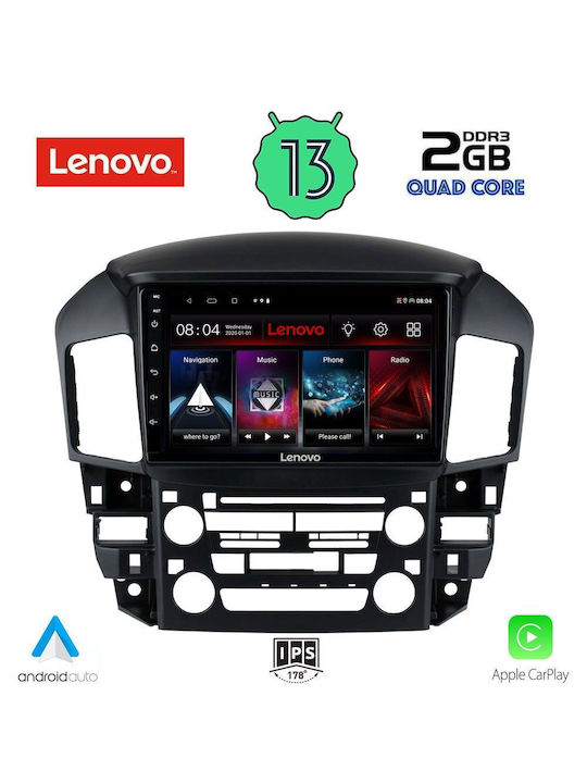 Lenovo Car Audio System for Lexus RX 1998-2003 (Bluetooth/USB/WiFi/GPS) with Touch Screen 9"