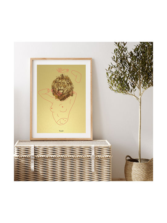 Wild And Free Frame Paper 20x30cm
