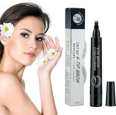 Τρίχα-τρίχα Waterproof Eyebrow Pencil Black