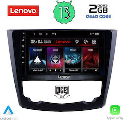 Lenovo Sistem Audio Auto pentru Renault Kadjar 2015> (Bluetooth/USB/WiFi/GPS/Apple-Carplay/Android-Auto) cu Ecran Tactil 9"