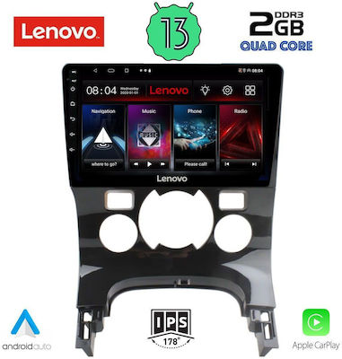 Lenovo Car-Audiosystem für Peugeot 3008 2008-2016 mit Klima (Bluetooth/USB/WiFi/GPS/Apple-Carplay/Android-Auto) mit Touchscreen 9"