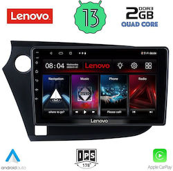 Lenovo Car Audio System for Honda Insight 2009-2014 (Bluetooth/USB/WiFi/GPS/Apple-Carplay/Android-Auto) with Touch Screen 9"