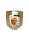 Bolsius Candle Holder suitable for Tealights Glass in Brown Color 9.2cm 1pcs