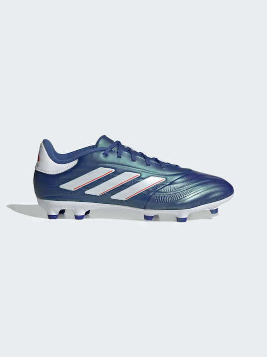 Adidas Pure Ii.3 FG Χαμηλά Ποδοσφαιρικά Παπούτσια με Τάπες Lucid Blue / Cloud White / Solar Red