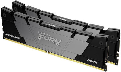 Kingston Fury Renegade 16GB DDR4 RAM with 2 Modules (2x8GB) and 3600 Speed for Desktop