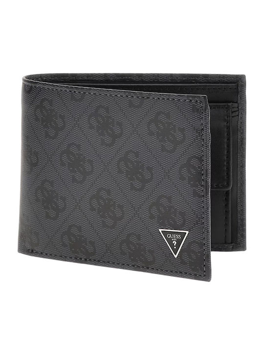 Guess Δερμάτινο Ανδρικό Πορτοφόλι Μαύρο Guess Δερμάτινο Ανδρικό Πορτοφόλι Μαύρο