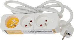 FX Tools Power Strip 3 Sockets with Cable 1.4m