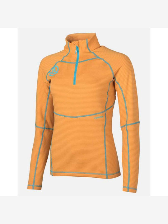 Ternua Women's Athletic Blouse Long Sleeve Orange