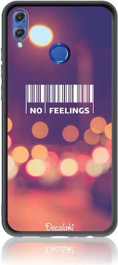 No Feelings Barcode Back Cover Σιλικόνης Πολύχρωμο (Honor 8X)