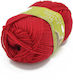 Handibrand Merino Wool Red 104m 50gr