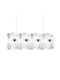 Slamp Pendant Light LED Rail with Warm White Light Gray