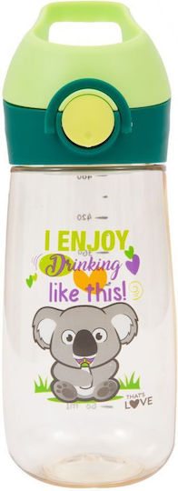 That's Love Căniță pentru copii din Plastic Verde 480ml