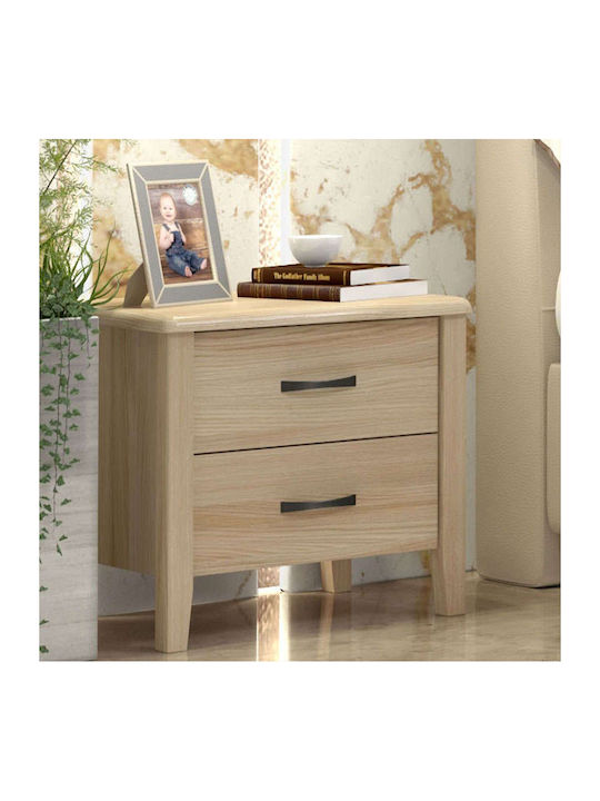Nachttisch Νο1 Beige 55x45x48cm