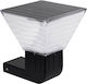 GloboStar Σετ 4 Ηλιακά Φωτιστικά Δαπέδου 10W 330lm Ψυχρό Λευκό 6000K με Αισθητήρα Κίνησης και Φωτοκύτταρο IP65