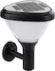 GloboStar Σετ 4 Ηλιακά Φωτιστικά Δαπέδου 10W 330lm Ψυχρό Λευκό 6000K με Αισθητήρα Κίνησης και Φωτοκύτταρο IP65 26x29x36εκ.