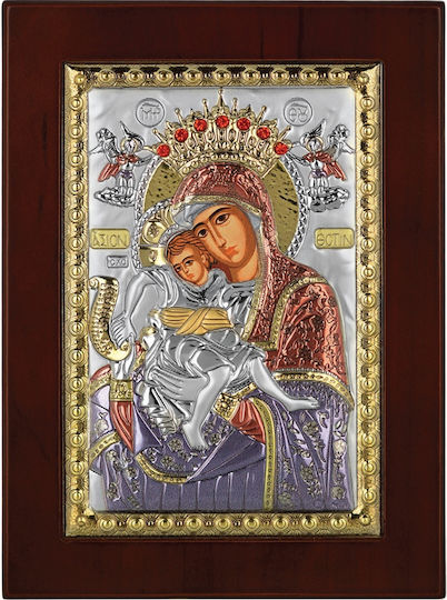 Prince Silvero Εικόνα Axion Esti Silver 10x12.5см.
