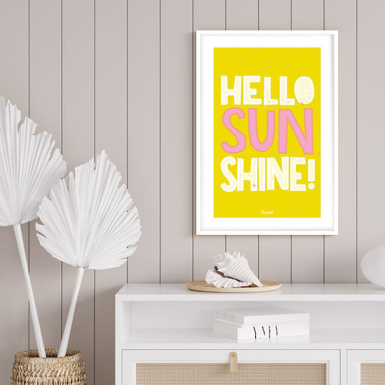 Hello Sunshine Frame Paper 30x40cm