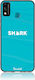 Shark Back Cover Silicone Multicolour (Honor 9X Lite)