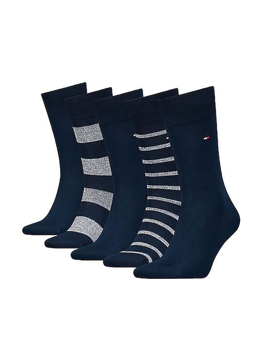 Tommy Hilfiger Ανδρικές Κάλτσες Μπλε 5Pack