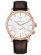 Claude Bernard Classic Herrenuhr 42mm Batterie mit Braun Lederarmband