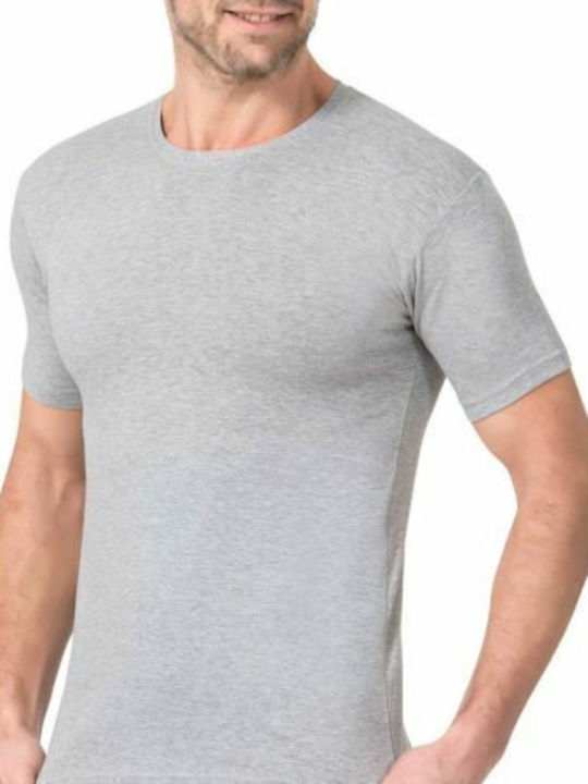 Namaldi Men's Undershirt Short-sleeved in Gray ...