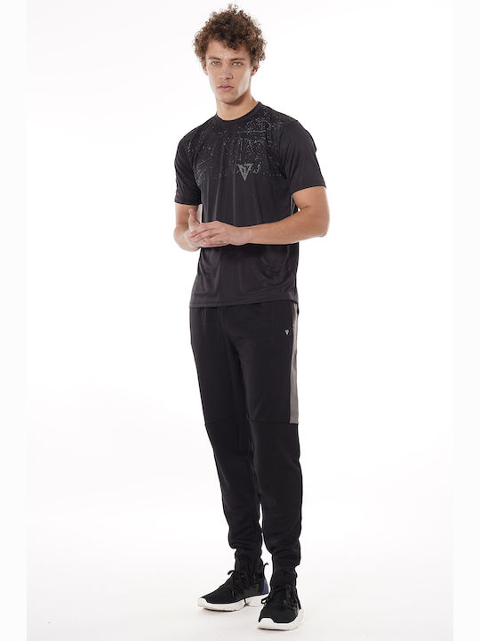 Magnetic North Men's Sweatpants with Rubber Black